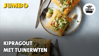 Wat eten we Kipragout met tuinerwten [upl. by Carew]