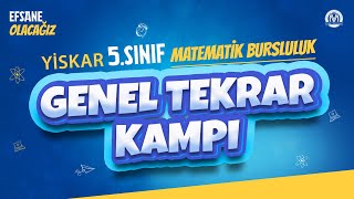 5Sınıf Matematik Bursluluk Sınavı Genel Tekrar 📝2024 [upl. by Domonic]