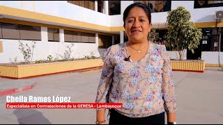 Testimonios de beneficiarios del Programa GFP Subnacional  Almacén GERESA Lambayeque [upl. by Wilbert]