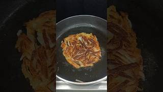 Potato Pancake Asmr Cooking asmr viral shorts asmrsounds pancake [upl. by Edric858]