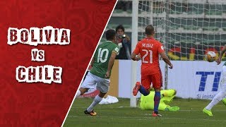 Bolivia 1  0 Chile  Eliminatorias Rusia 2018  Fecha 16 [upl. by Katey691]