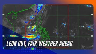 Leon out fair weather ahead after Undas  TeleRadyo Serbisyo [upl. by Fredia867]