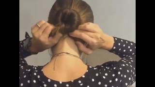 Magic French Twist DIY Hair Bun Maker [upl. by Ahsai]