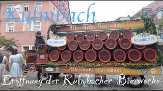 Eröffnung der Kulmbacher Bierwoche [upl. by Rains]