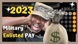 2023 Military Pay…By Rank [upl. by Kerianne]