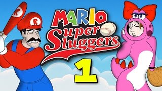 SuperMega Plays MARIO SUPER SLUGGERS  PART 1 [upl. by Nnylsia850]