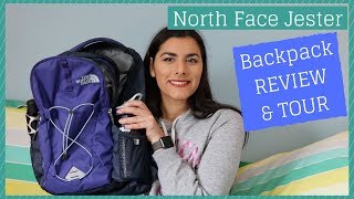 North Face Jester Backpack REVIEW  TOUR [upl. by Zoeller]