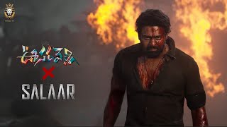 Oosaravelli Introduction scene SALAAR version  Telugu  Salaar  KKEditz23  Prabhas  Edit [upl. by Dulla]