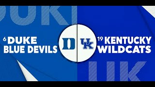 20242025  Kentucky Basketball  Kentucky vs Duke Game 3 [upl. by Subir]