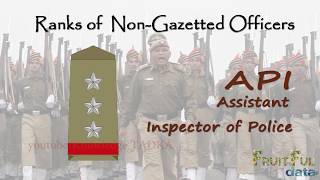 Gazetted amp Non Gazetted Police Officers [upl. by Ennovyhc]