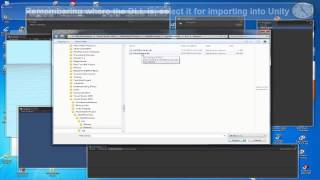 How To Create A DLL To Use With Unity 3D [upl. by Enimassej]