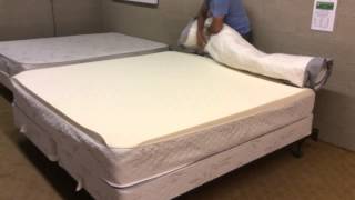 Adjustable Natural Talalay Latex Mattress Assembly Instruction by Arizona Premium Mattress [upl. by Skantze]