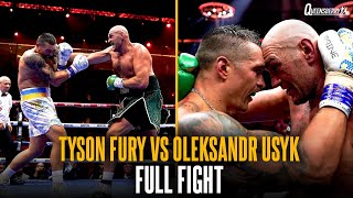 Tyson Fury vs Oleksandr Usyk FULL FIGHT  Undisputed Heavyweight Champion Crowned 👑 [upl. by Enelrihs]