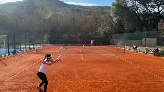 Nice tennis  Red clay [upl. by Risay]