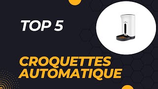 Les 5 Meilleur Distributeur de Croquettes Automatique 2024 [upl. by Nyliuqcaj]