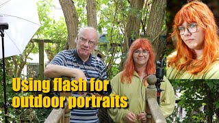 Using flash outdoors with the Godox AD200 [upl. by Onailil]