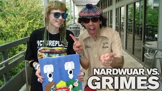 Nardwuar vs Grimes [upl. by Ahsenauj]