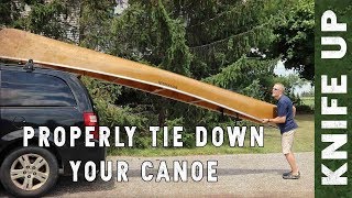 Mounting a Canoe On Your Vehicle [upl. by Tacy]