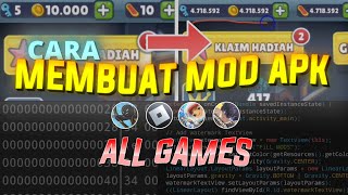 MODDING TUTORIAL CARA MEMBUAT MOD GAME SENDIRI DI ANDROID  TANPA ROOT [upl. by Burta]