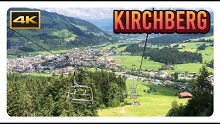 KIRCHBERG 4K  Tirol  Austria  MustSee Mountain Destination for Hiking Gondola and Chairlift [upl. by Lincoln]