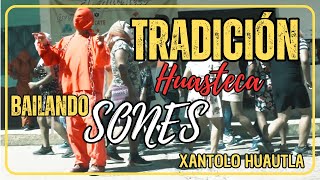 👹TRADICIÓN HUASTECA quotMatlachines en Xantolo Huautlaquot [upl. by Ethelin]