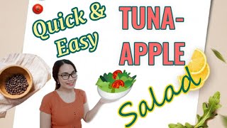 Quick and Easy TUNA SALAD  Healthy Recipe  Philippines [upl. by Ethelind]