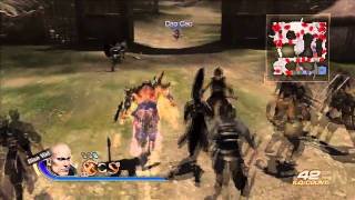 Dynasty Warriors 7 Battle Gameplay [upl. by Atelokin]