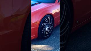 🏁Orange Camaro with crazy Big wheels🙀 [upl. by Leemaj]