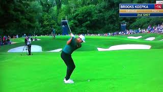 Brooks Koepka Iron Swing slow motion [upl. by Yrrot335]