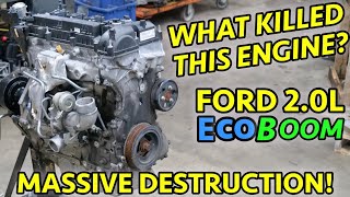 ENGINE MURDER MYSTERY Ford 20L Ecoboost Goes BOOM And I Cant Figure Out Why Im Stumped [upl. by Mount]