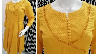 Designer frock cutting stitching cutting stitching ideas 2022 [upl. by Aisetal]