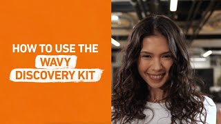 How to Use the Curlsmith Wavy Discovery Kit [upl. by Jumbala]