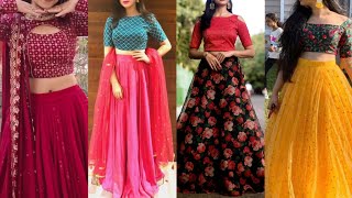 💥Latest Lehenga Crop Top Designs 2023Lehenga Crop Top Ki Design [upl. by Judah]