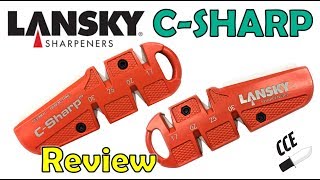 Lansky CSharp Review  A Portable Handheld Sharpener [upl. by Hamish148]