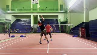 Badminton Doubles  AchemMatthew Vs TochumongmukuzO Game 3 badminton nagaland kohima [upl. by Heeley601]