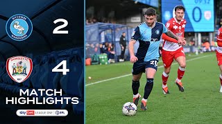 HIGHLIGHTS  Wycombe 24 Barnsley [upl. by Gnilrets]