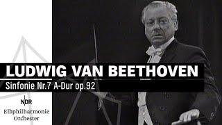 Beethoven Sinfonie Nr 7 mit Hans SchmidtIsserstedt  NDR Elbphilharmonie Orchester [upl. by Hulton]