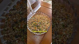 Feed this food to your parrots It is inexpensive and nutritious Parrot food Raising parrots [upl. by Mario]