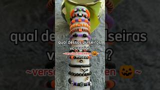 Versão halloween 🎃🧡 beads nflopa bracelet [upl. by Nangatrad854]