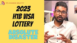 Why H1B 2023 Lottery will be a Disaster… HALF A MILLION APPLICANTS… [upl. by Otreblon]