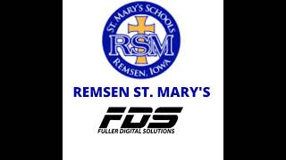 Remsen St Marys vs West BendMallard 8P Round 1 Varsity Football [upl. by Ylecic]