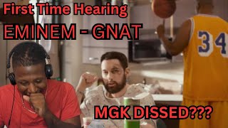 First Time Hearing Eminem  Gnat REACTION [upl. by Adnaerb]