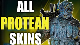 Rainbow Six Extraction ALL PROTEAN SKINS  How to get rare skins weapons and charms [upl. by Oijres]