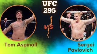 Sergei Pavlovich vs Tom Aspinall Fight BreakdownampPrediction ufc295 breakdown ufcpredictions [upl. by Manus]