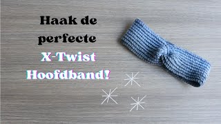 Een Hoofdband haken ❄ [upl. by Ossie119]