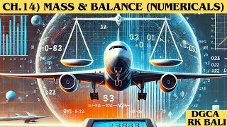 Mass amp Balance Numericals  Chapter 14  Mass and Balance  Rk bali aviation viralvideo [upl. by Eibreh]