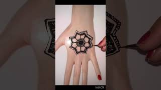 Fantastic mehndi design in easy way mehndi henna youtubeshorts viral shortvideo trending [upl. by Aneris]