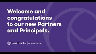 Grant Thornton LLP Canada 2019 New Partners and Principals [upl. by Kunin]