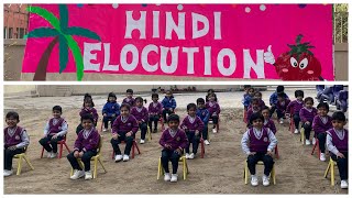 Hindi Elocution  Pre Nursery Raindrops [upl. by Sitnerp]