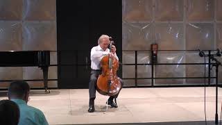 György Kurtág 7 pieces for cello solo by Stefan Metz [upl. by Tallbott]